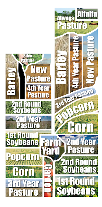 Grain Place field map